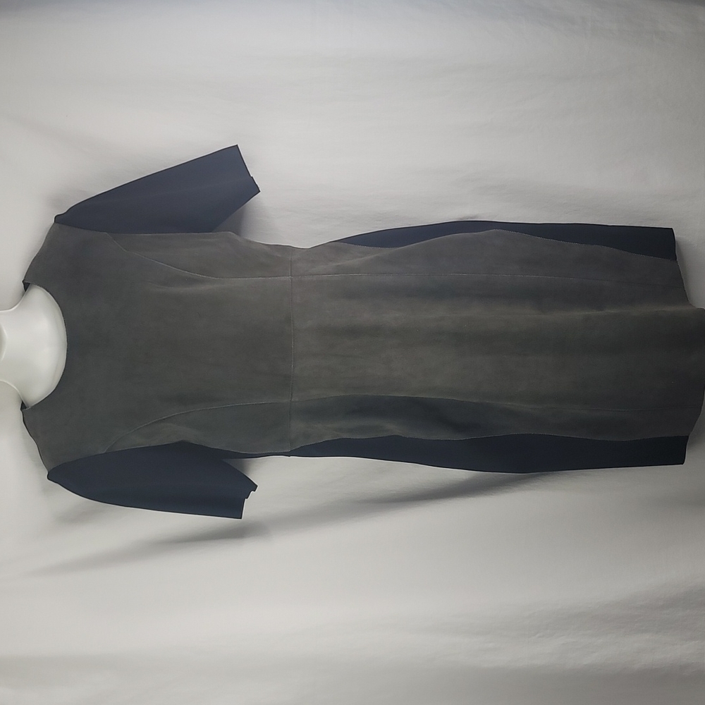 Elie Tahari suede dress sz 10
